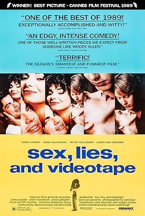 Sex, Lies, and Videotape (1989)