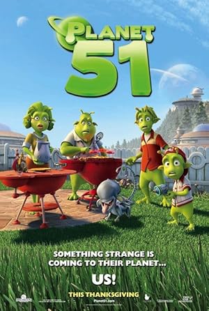 Planet 51 / Πλανήτης 51: Επισκέπτης από τη Γη (2009)