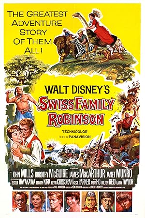 Οικογένεια Ελβετών Ροβινσώνων / Swiss Family Robinson (1960)