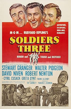 Οι τρεις φαντάροι / Soldiers Three (1951)
