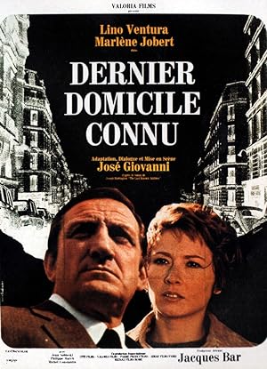 Η Σπείρα των Παριζιάνων / Dernier domicile connu (1970)