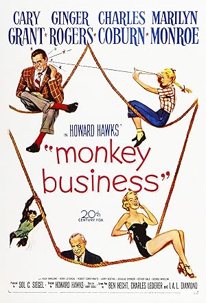 Monkey Business / Ο Βαρνάβας, η Εντβίνα, η μαϊμού και το Μπογκόμολετς (1952)