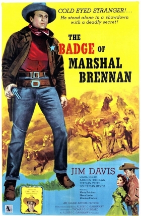 Το Γερακι Των 14 Πολιτειων / The Badge of Marshal Brennan (1957)