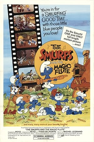 Στρουμφ, Αγάπη Μου / La flûte à six schtroumpfs / The Smurfs and the Magic Flute (1976)