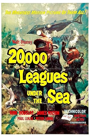 20.000 Λεύγες Κάτω από τη Θάλασσα / 20,000 Leagues Under the Sea (1954)