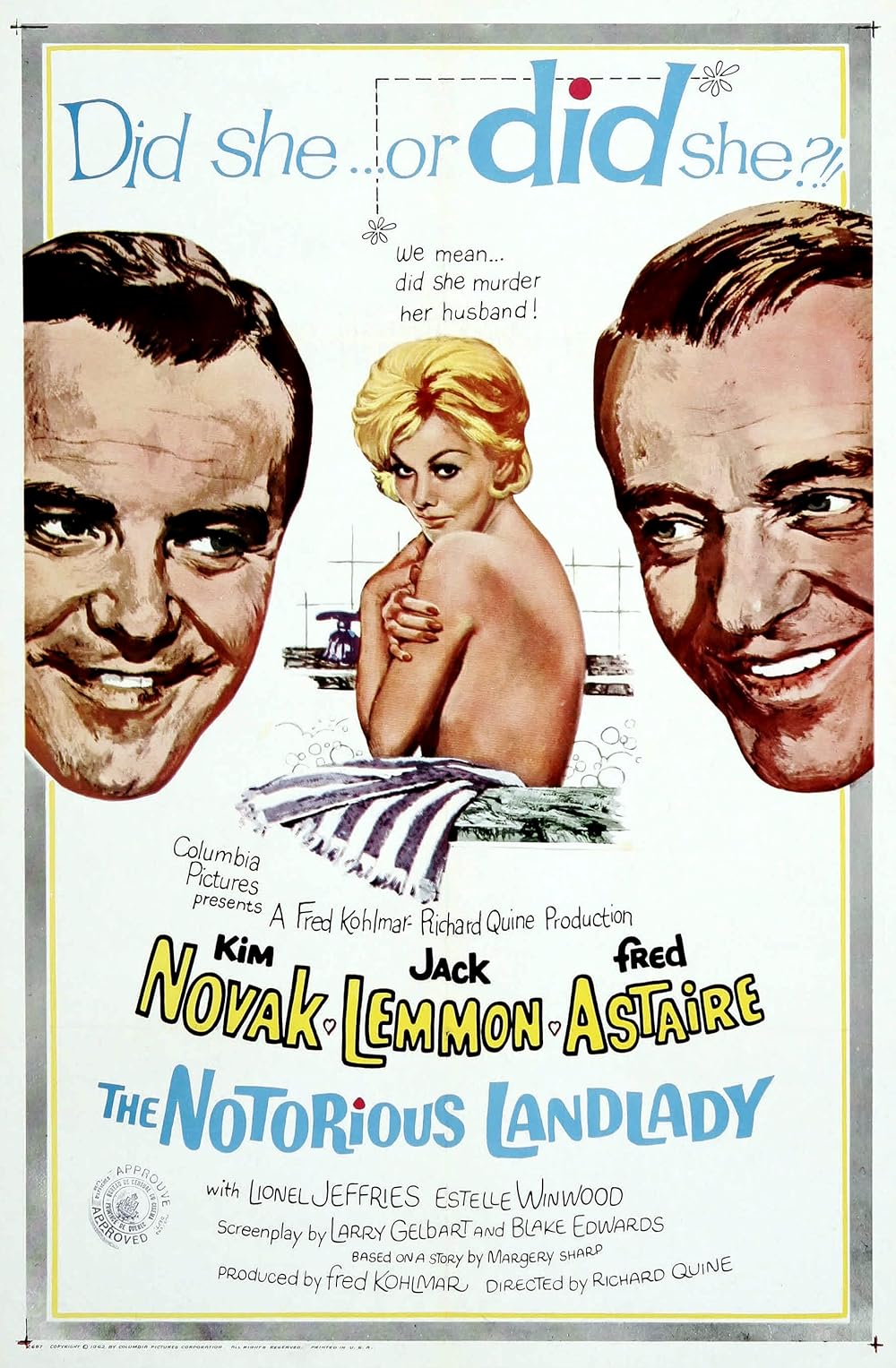 The Notorious Landlady / Η Μυστηριώδης Κυρία με τα Μαύρα (1962)