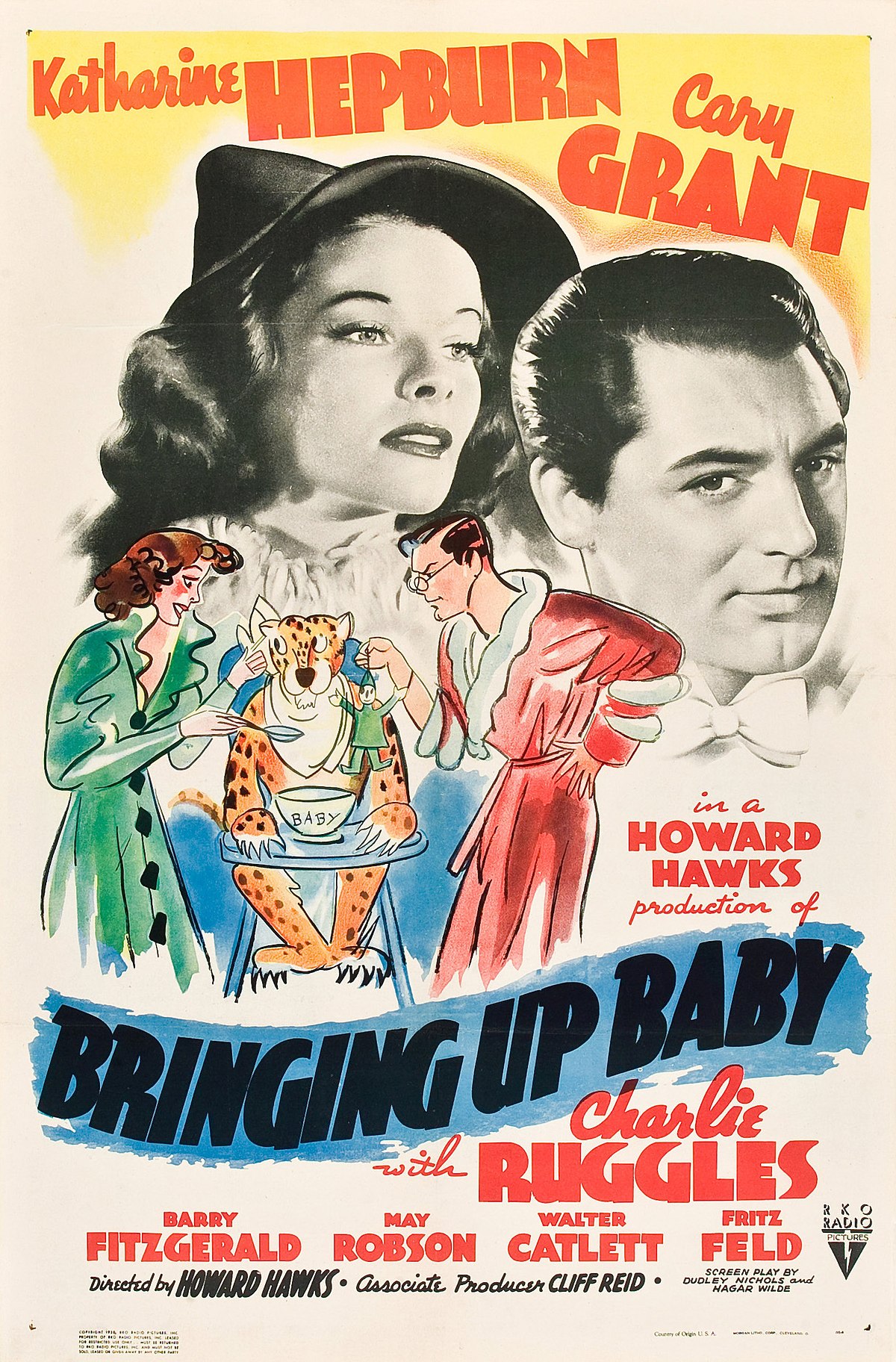 Bringing Up Baby / Η Γυναίκα με τη Λεοπάρδαλη (1938)
