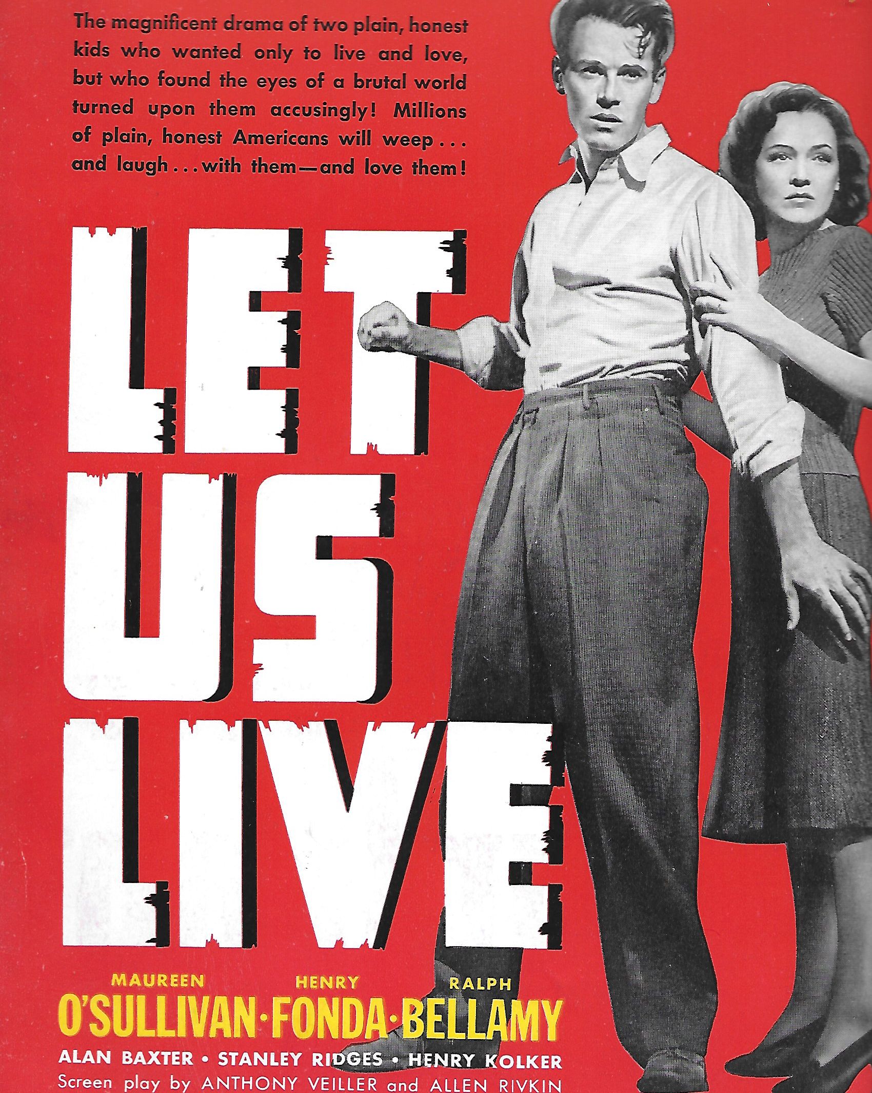 Αφήστε μας να Ζήσουμε / Let Us Live (1939)